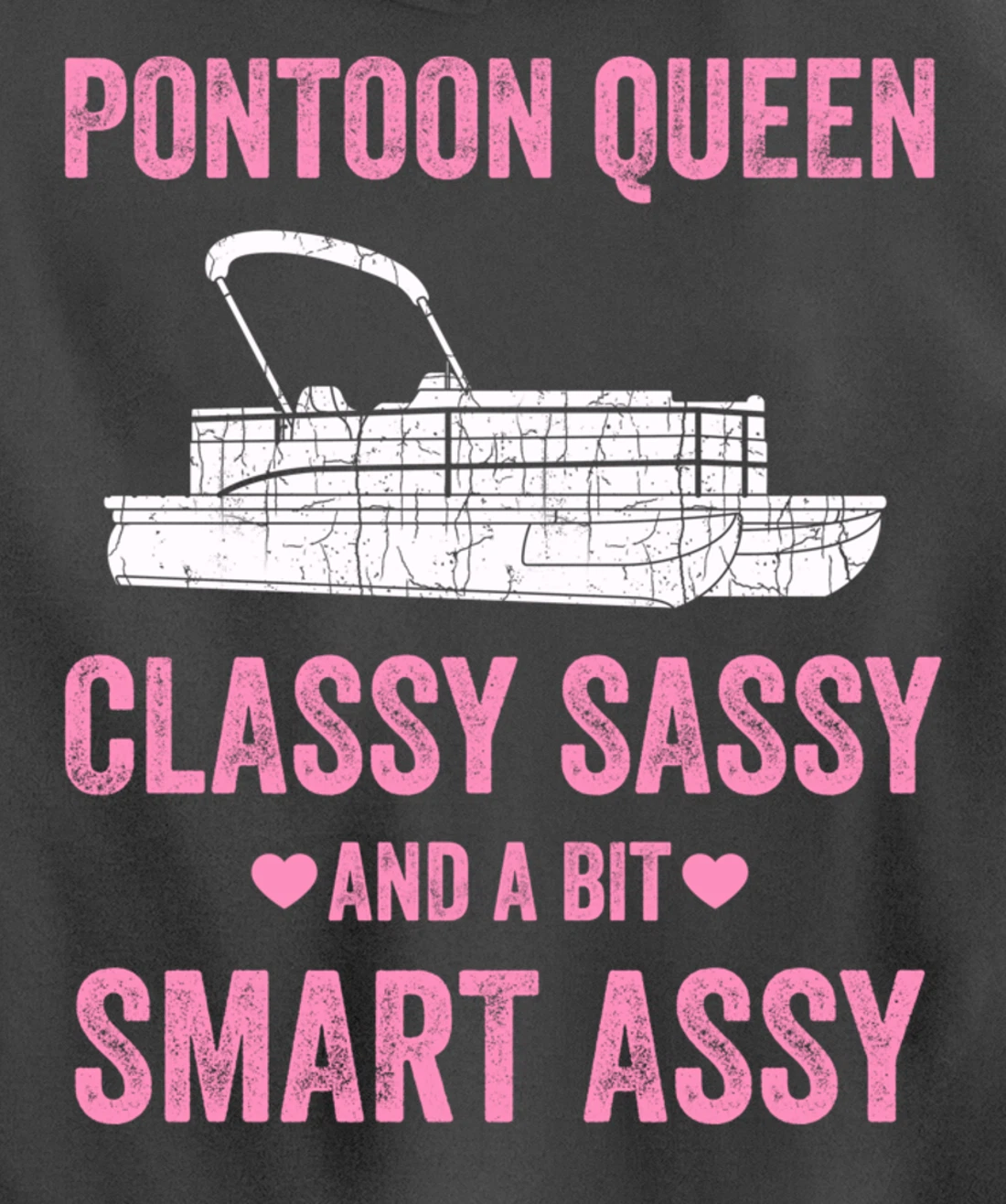 Pontoon Queen T Shirt For Women Pontoon Queen Pullover Hoodie