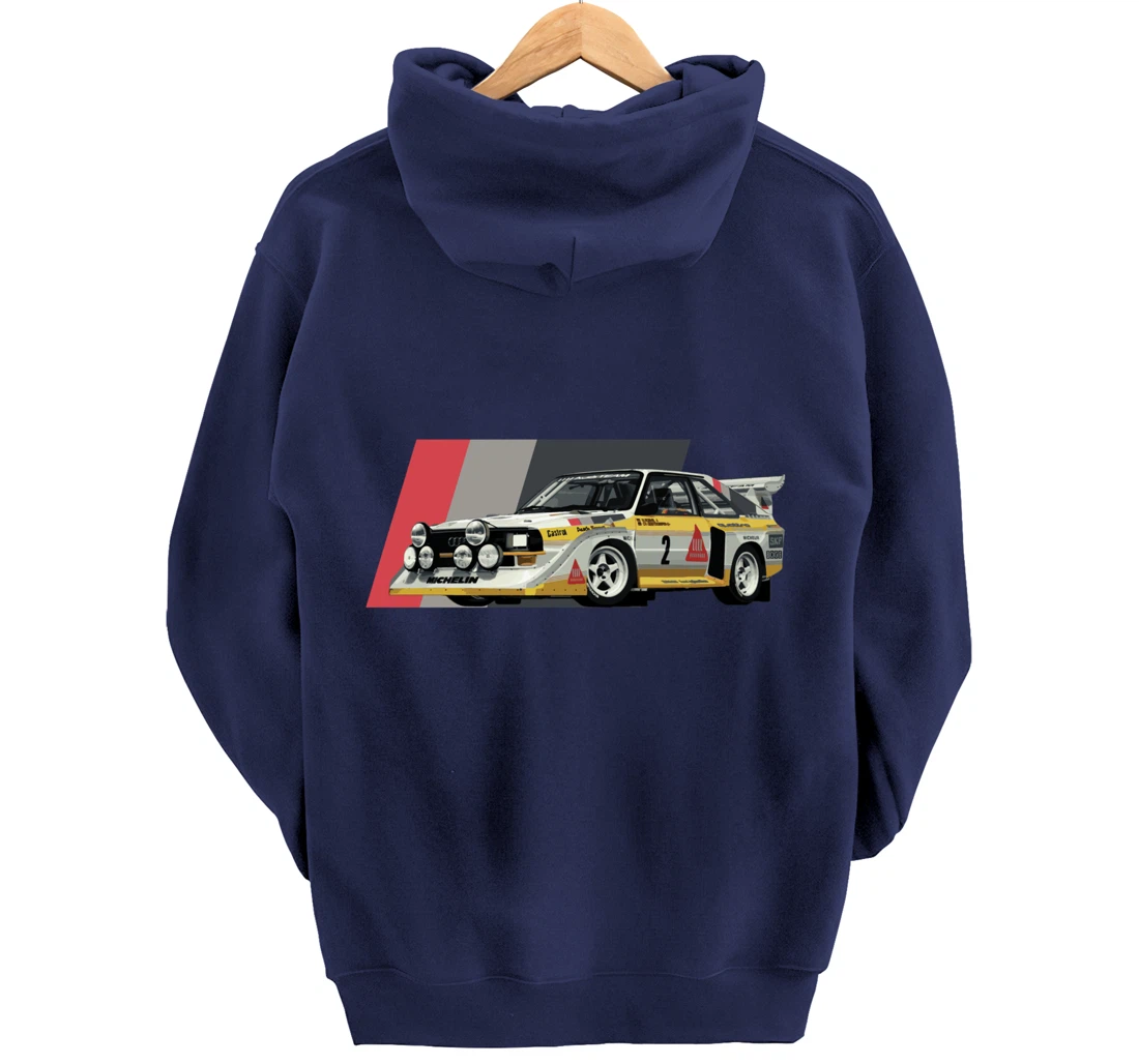 Rally Car Champion Röhrl Group B Pullover Hoodie