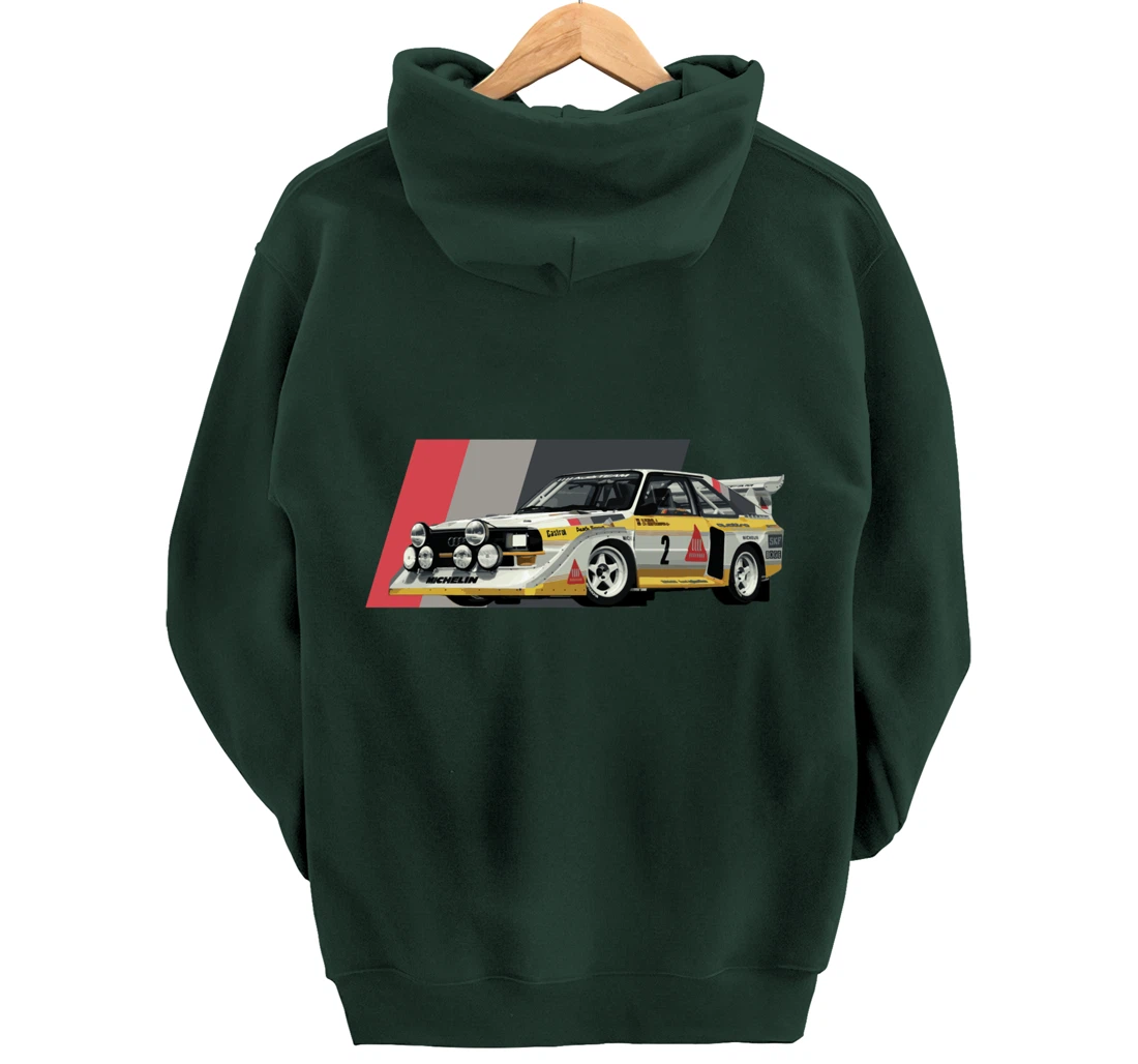 Rally Car Champion Röhrl Group B Pullover Hoodie