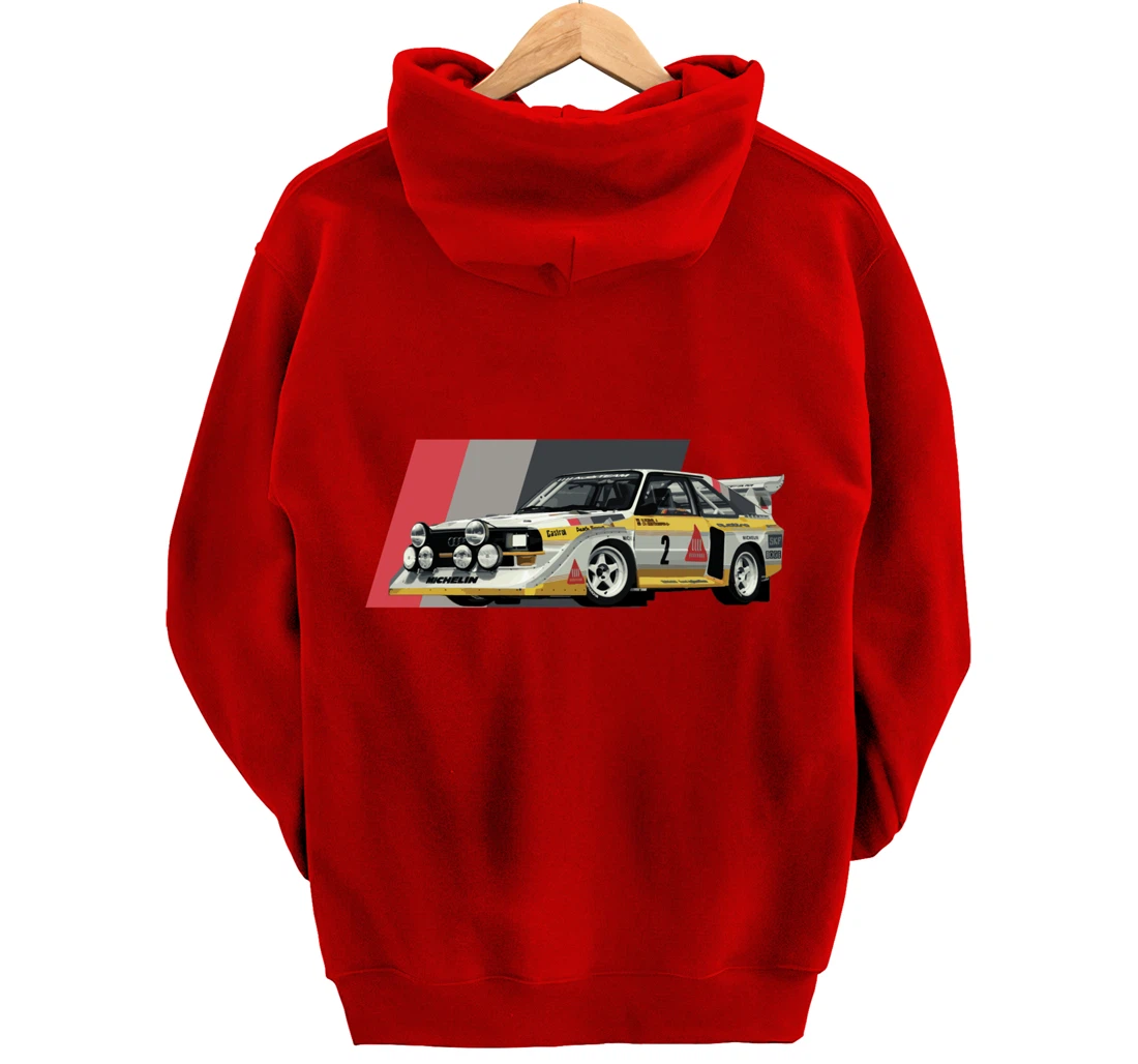 Rally Car Champion Röhrl Group B Pullover Hoodie