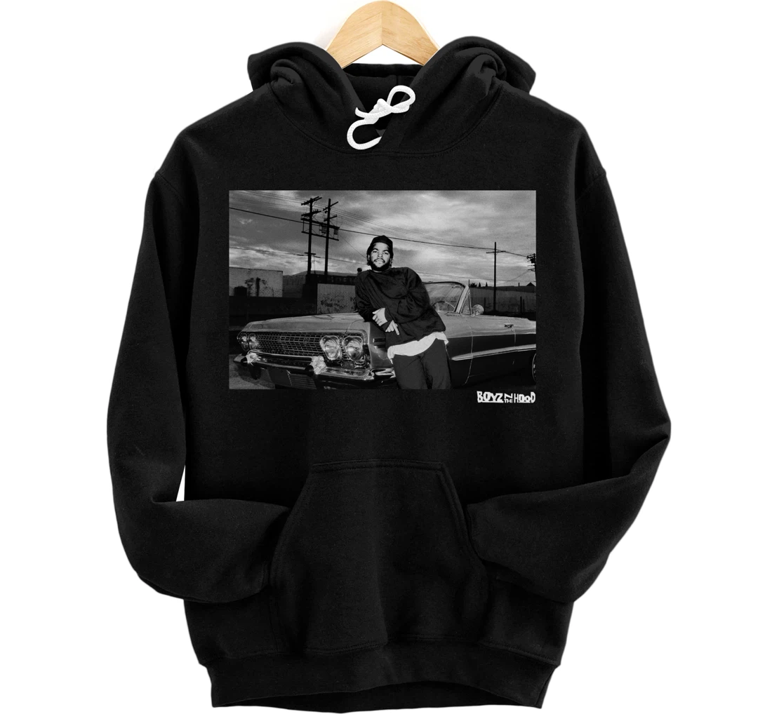 Boyz N The Hood Doughboy Leaning On Impala Portrait Pullover Hoodie