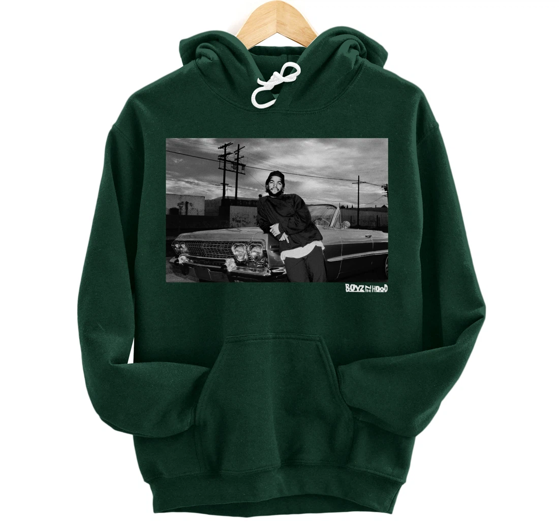 Boyz N The Hood Doughboy Leaning On Impala Portrait Pullover Hoodie