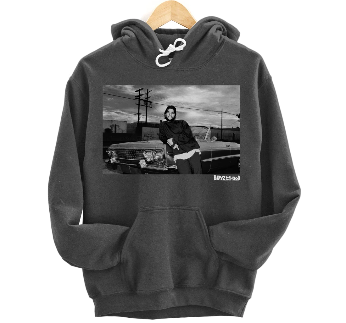 Boyz N The Hood Doughboy Leaning On Impala Portrait Pullover Hoodie
