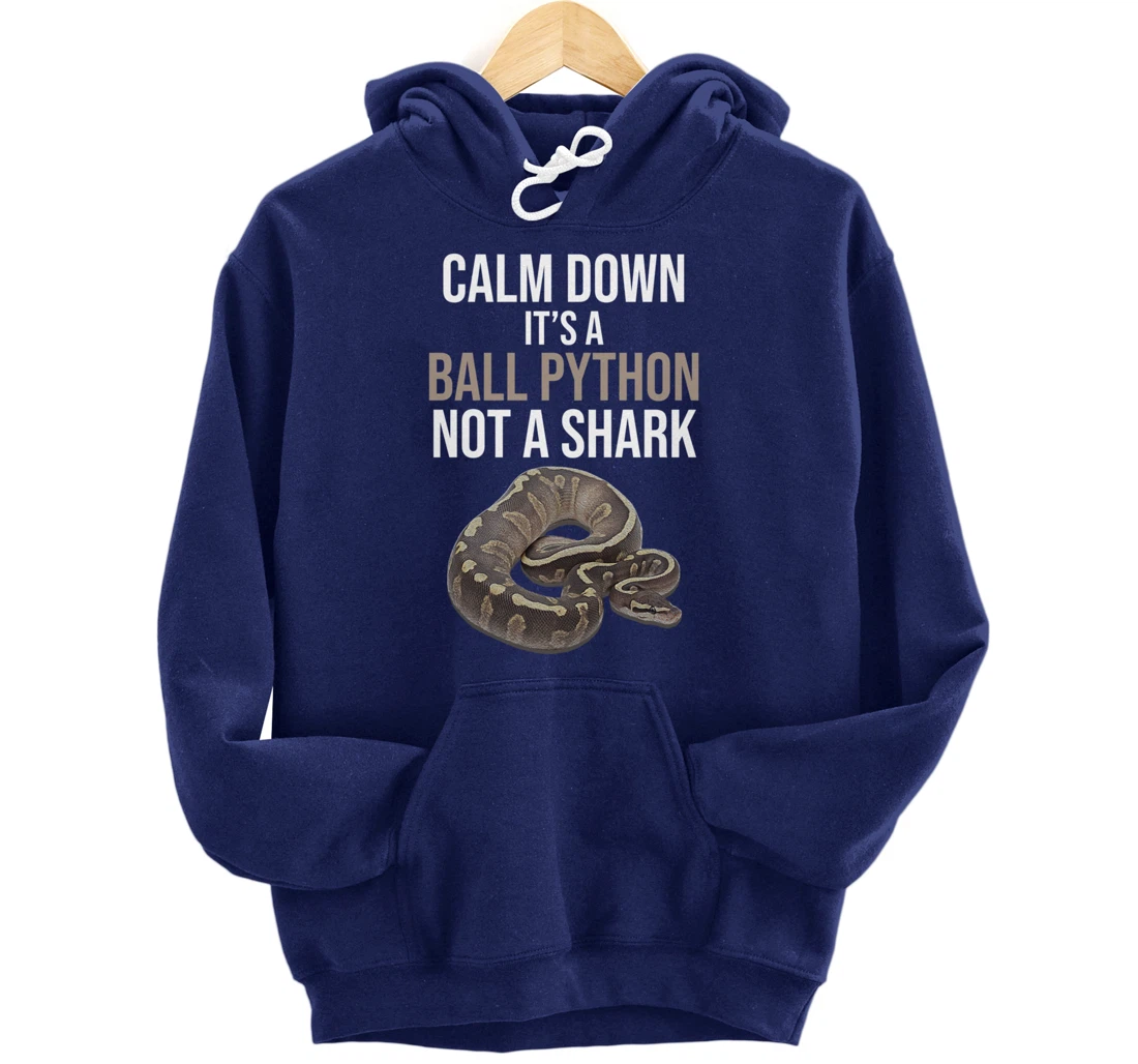 It's A Ball Python Reptiles Lover Pet Reptile Owner Graphic Pullover Hoodie