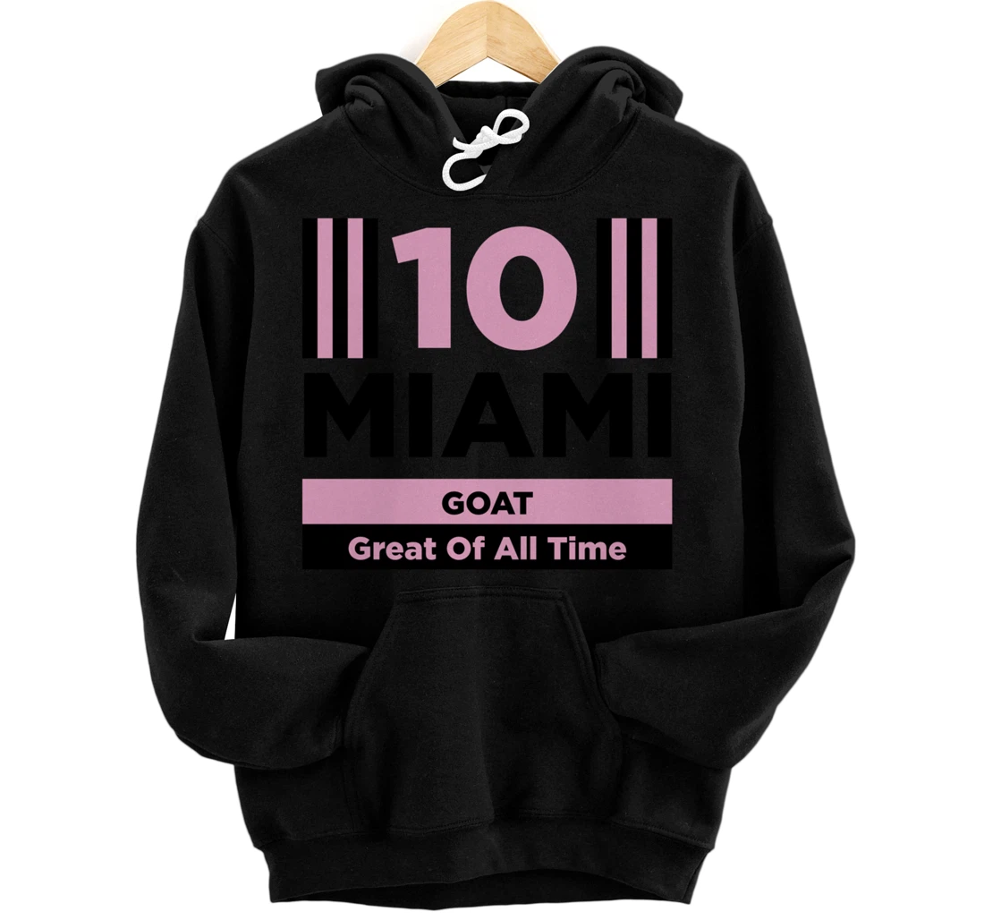 Miami 10 GOAT Pullover Hoodie