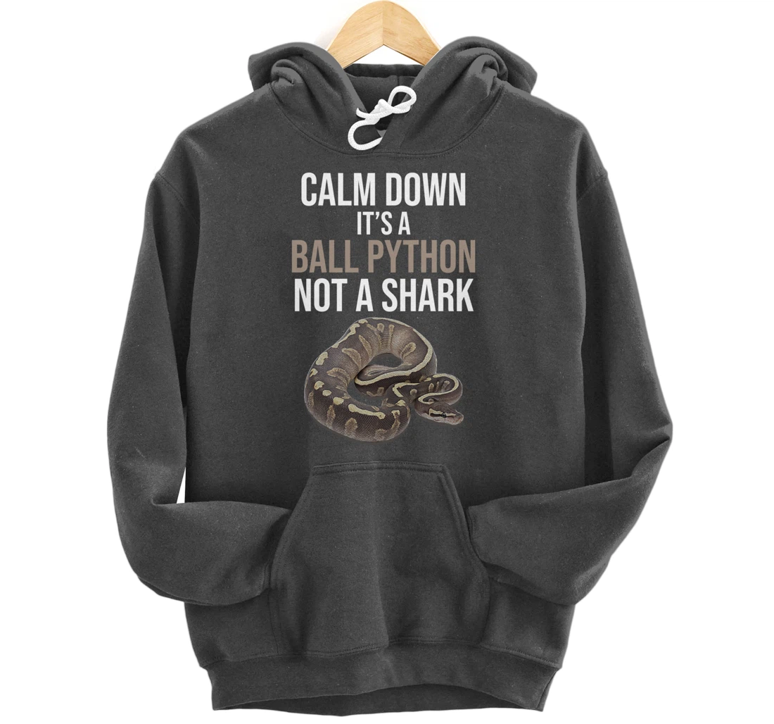 It's A Ball Python Reptiles Lover Pet Reptile Owner Graphic Pullover Hoodie