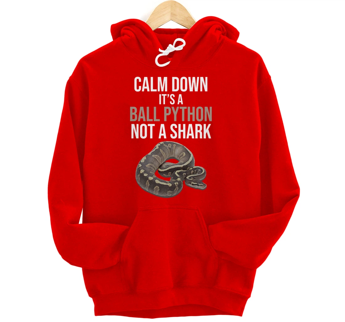 It's A Ball Python Reptiles Lover Pet Reptile Owner Graphic Pullover Hoodie