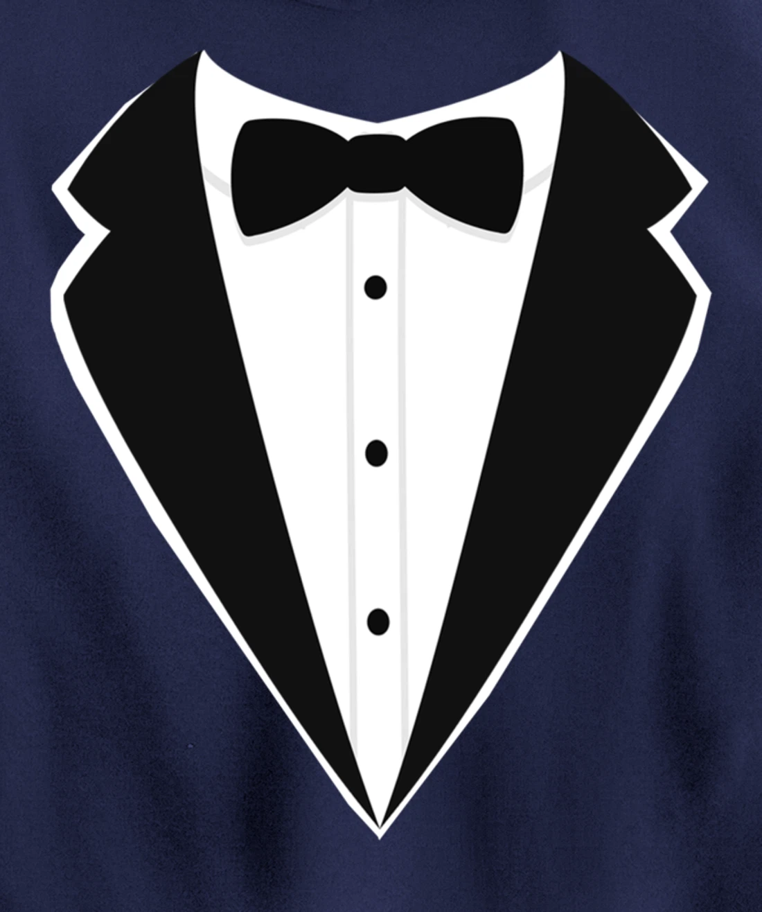 Fake Tux Funny Faux Suit Vest and tie Tuxedo Prom Pullover Hoodie