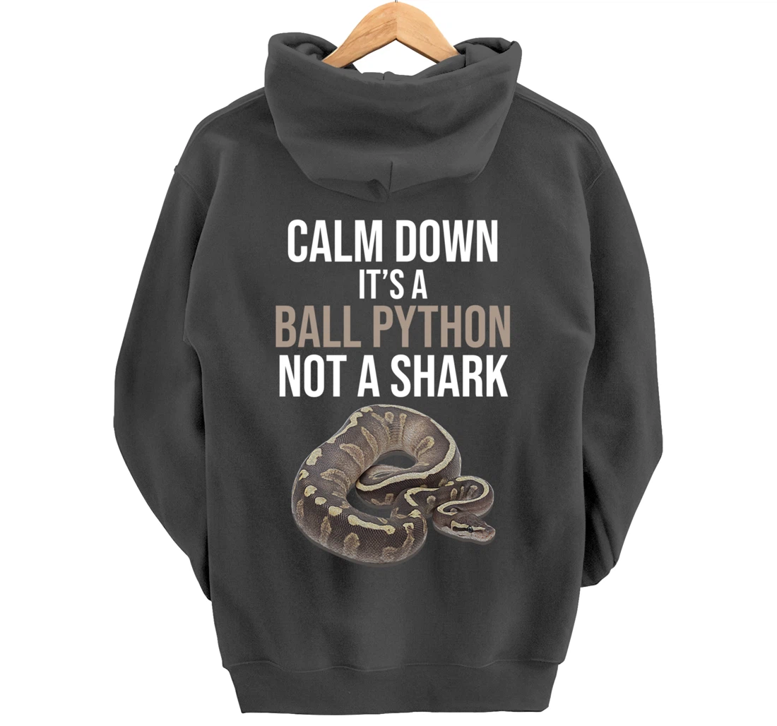 It's A Ball Python Reptiles Lover Pet Reptile Owner Graphic Pullover Hoodie