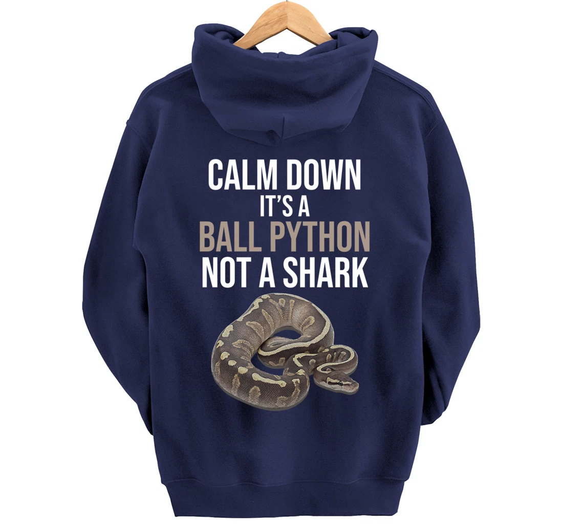 It's A Ball Python Reptiles Lover Pet Reptile Owner Graphic Pullover Hoodie
