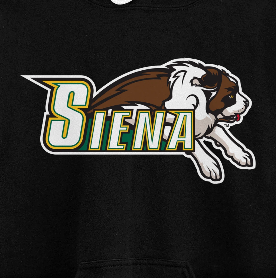 Siena College Saints - St. Bernard Logo Pullover Hoodie