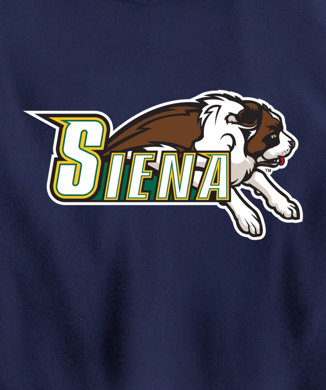 Siena College Saints - St. Bernard Logo Pullover Hoodie