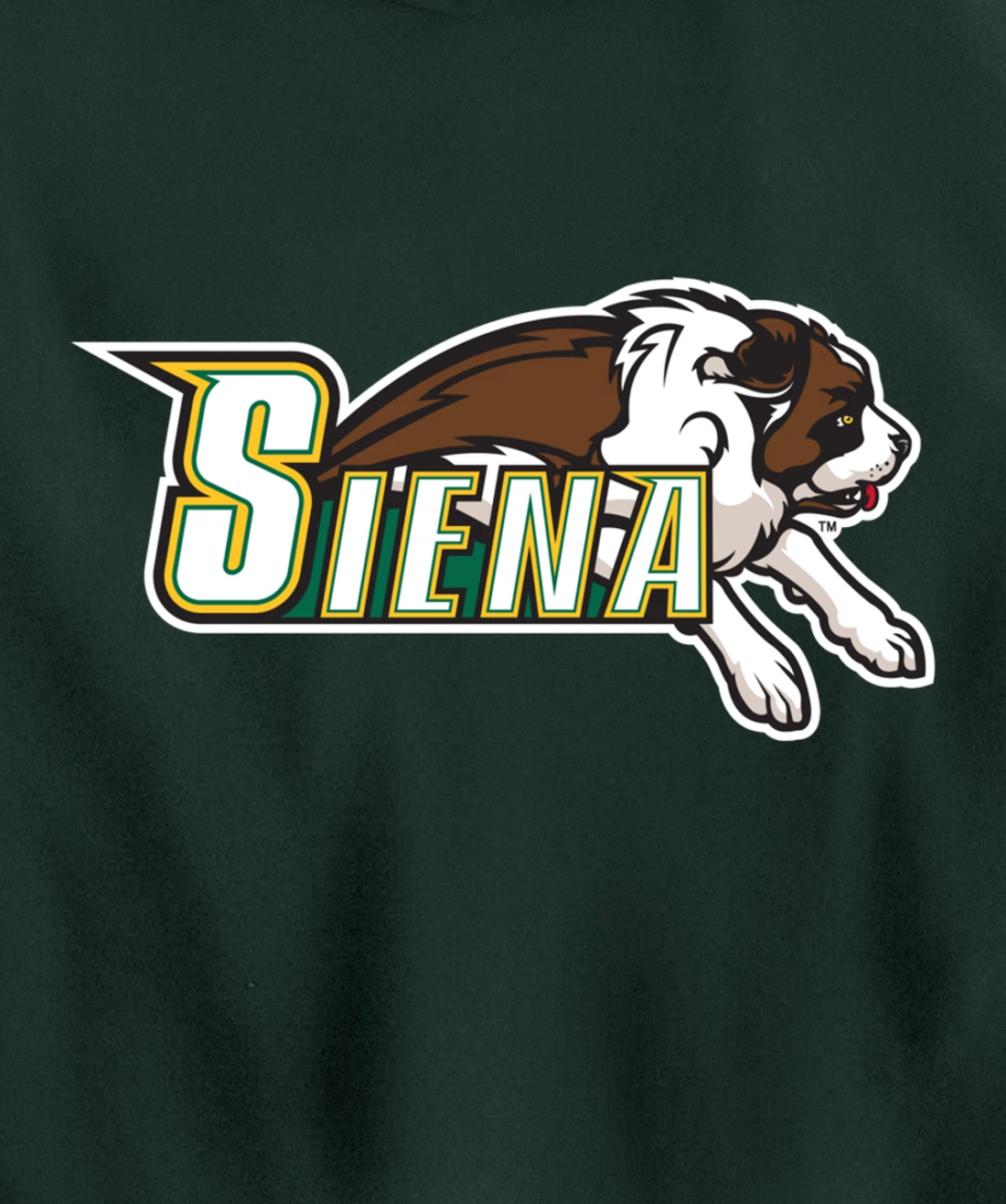 Siena College Saints - St. Bernard Logo Pullover Hoodie