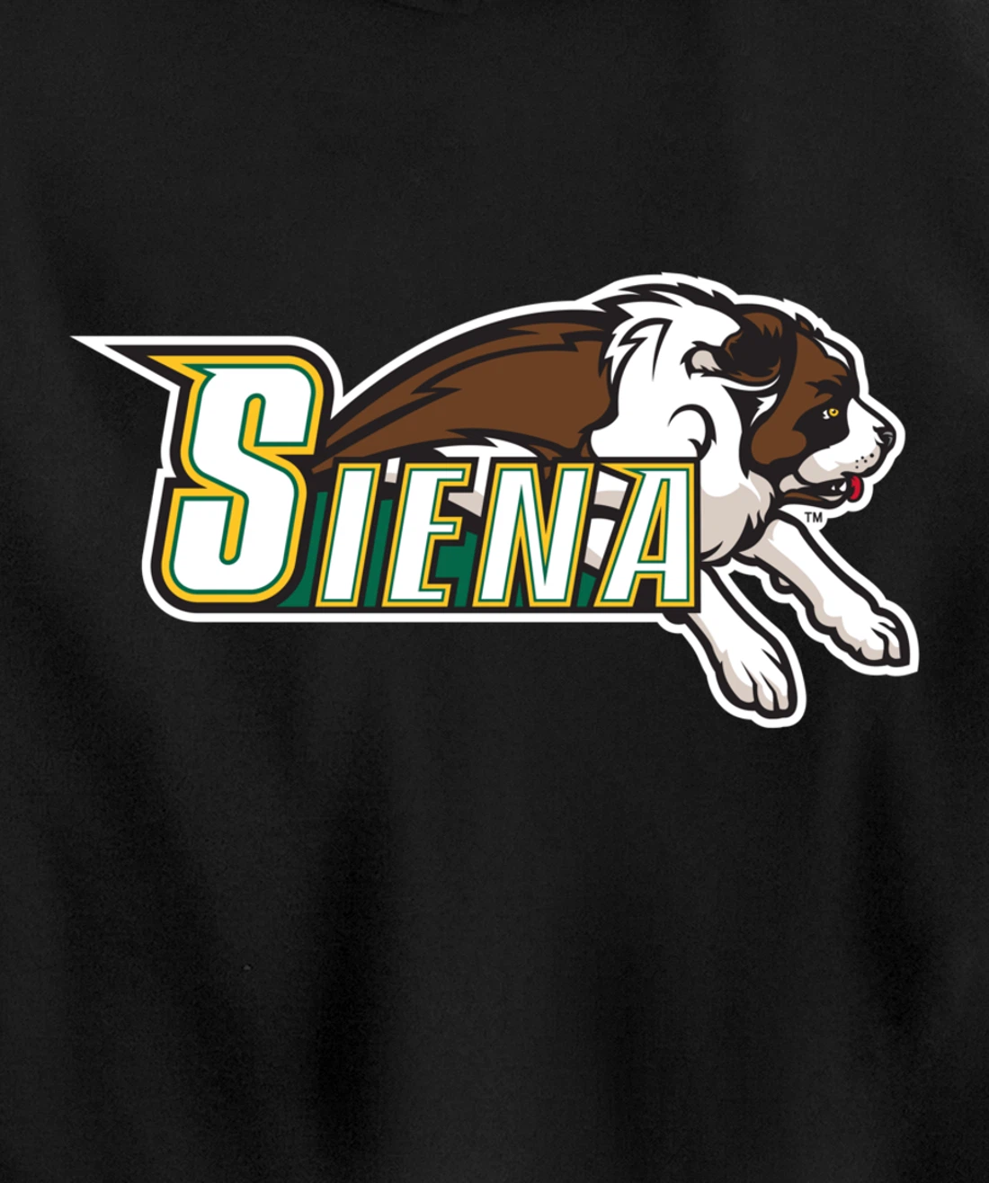 Siena College Saints - St. Bernard Logo Pullover Hoodie