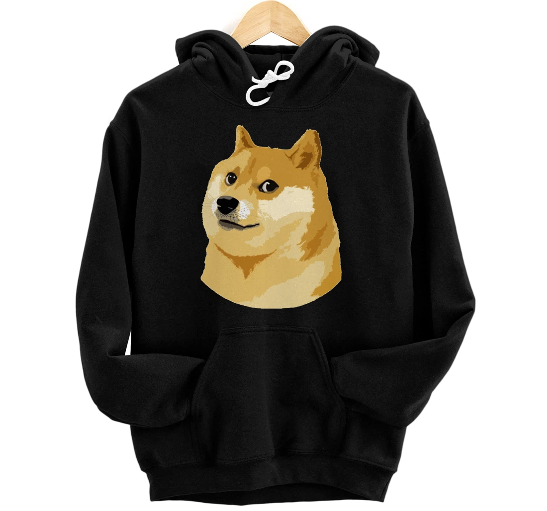 Funny Shiba Doge Meme Pullover Hoodie