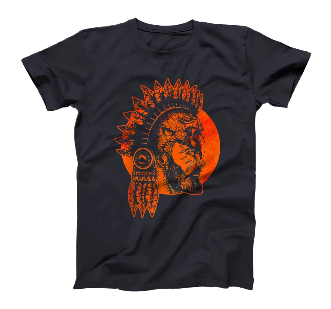 Aztec Warrior King Mexican Native Art Mayans Art T-Shirt, Women T-Shirt