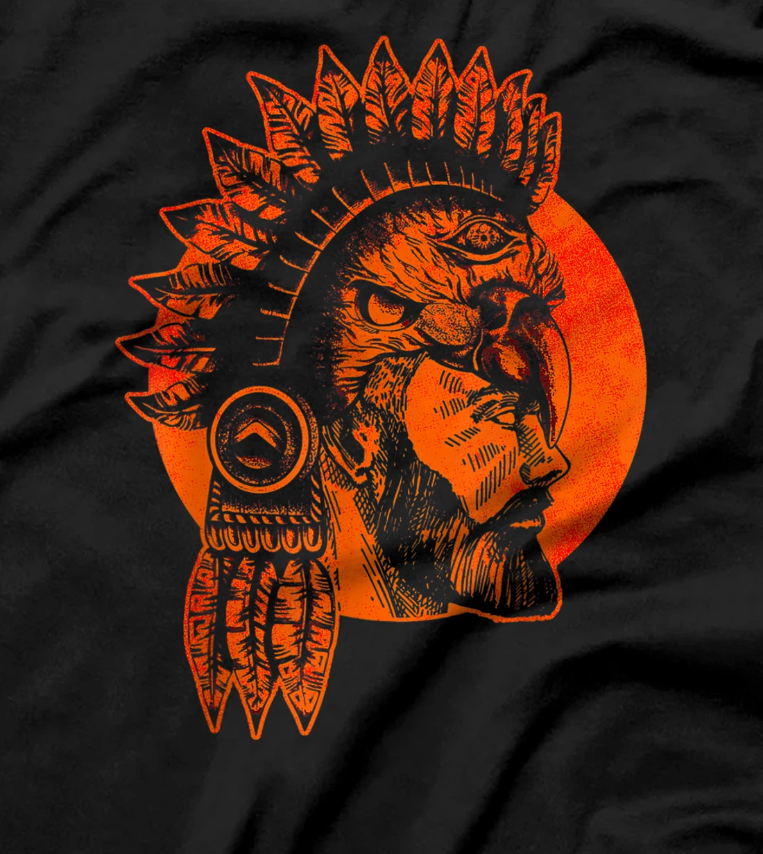Aztec Warrior King Mexican Native Art Mayans Art T-Shirt, Women T-Shirt