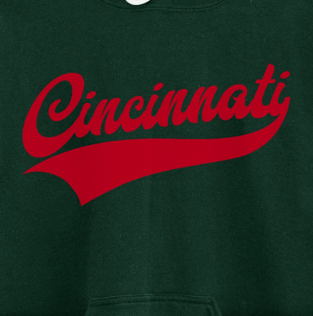 CINCINNATI - Throwback Design - Classic Pullover Hoodie