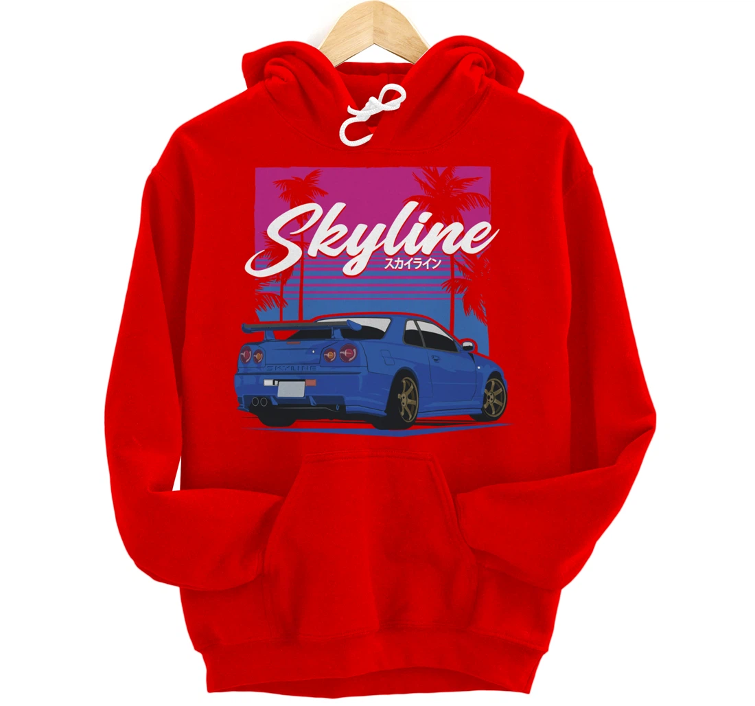 CLassic Legendary R34 JDM Pullover Hoodie