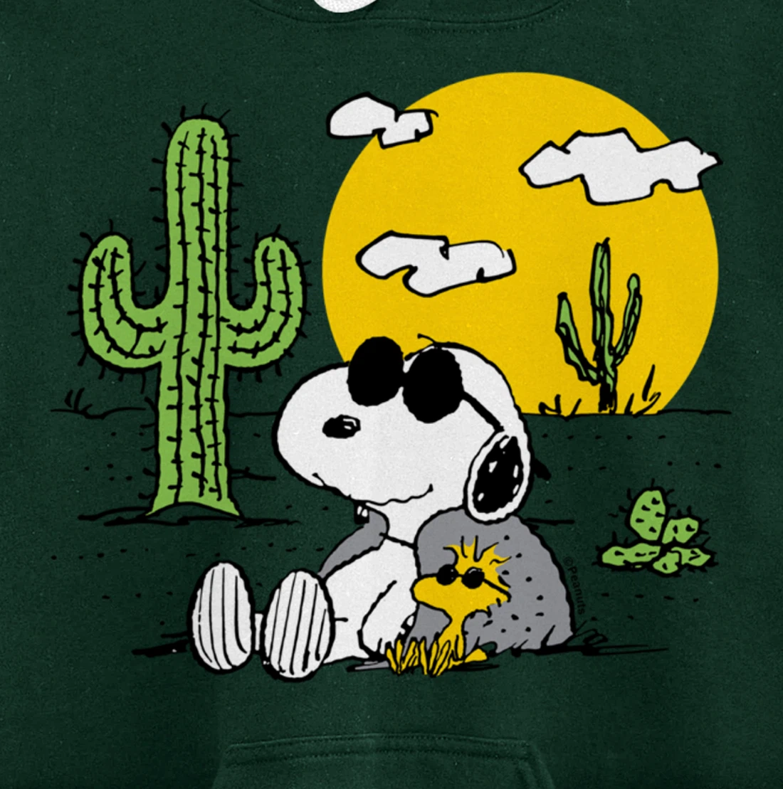 Peanuts - Summer - Snoopy & Woodstock Desert Pullover Hoodie