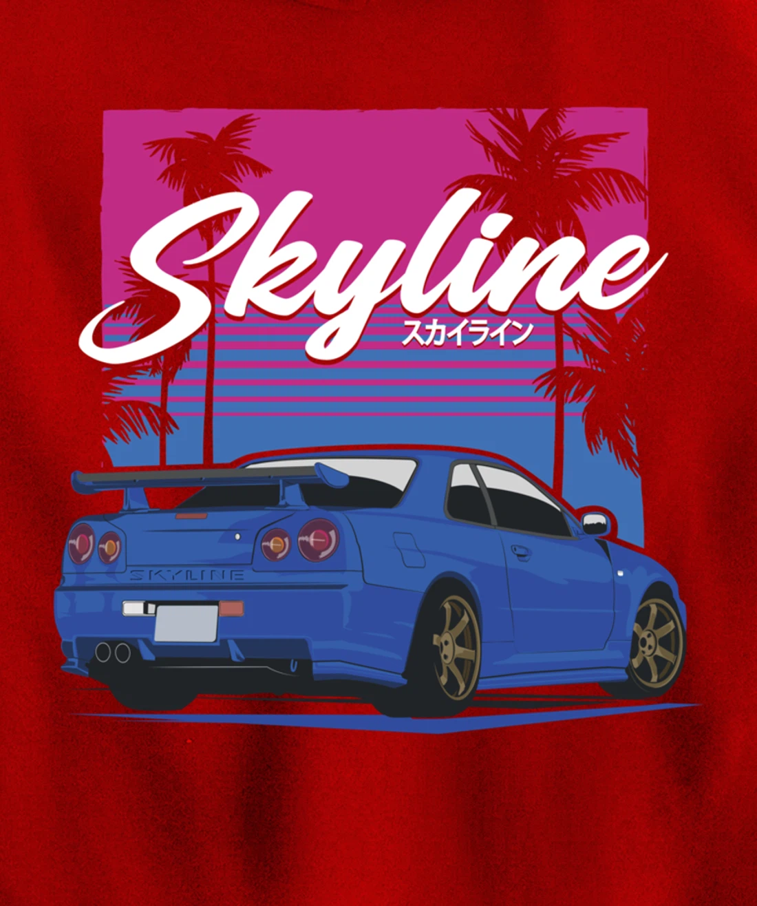 CLassic Legendary R34 JDM Pullover Hoodie