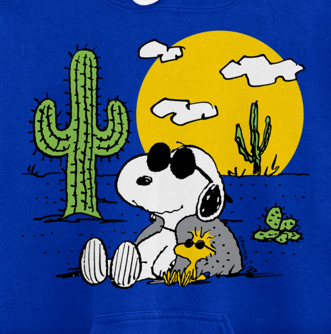 Peanuts - Summer - Snoopy & Woodstock Desert Pullover Hoodie