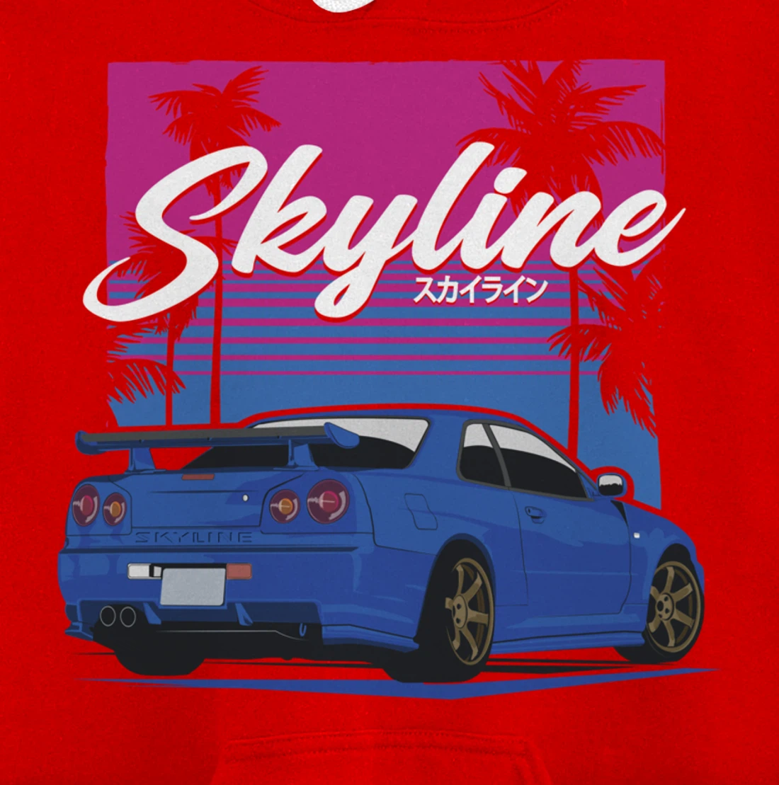 CLassic Legendary R34 JDM Pullover Hoodie