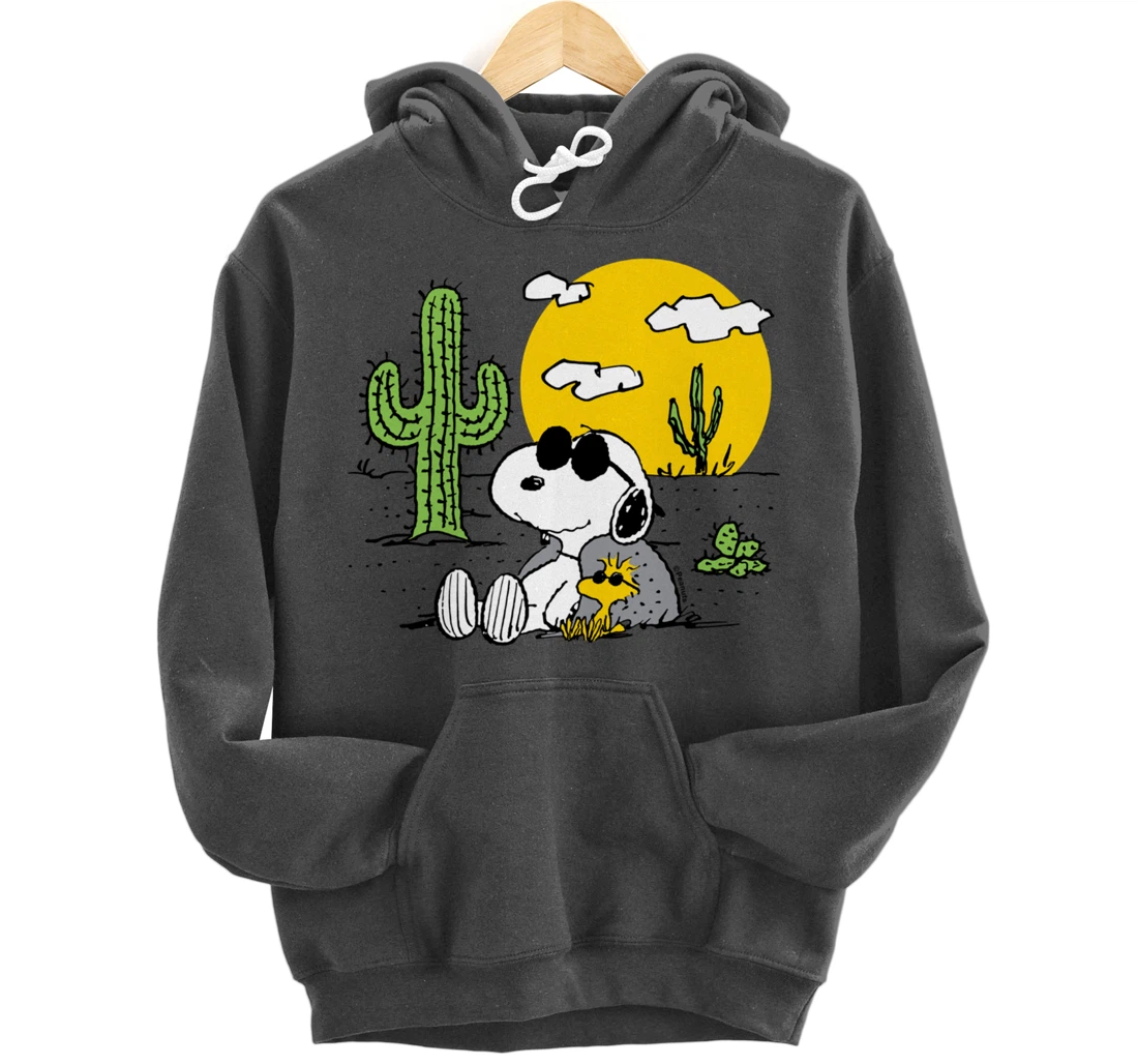 Peanuts - Summer - Snoopy & Woodstock Desert Pullover Hoodie