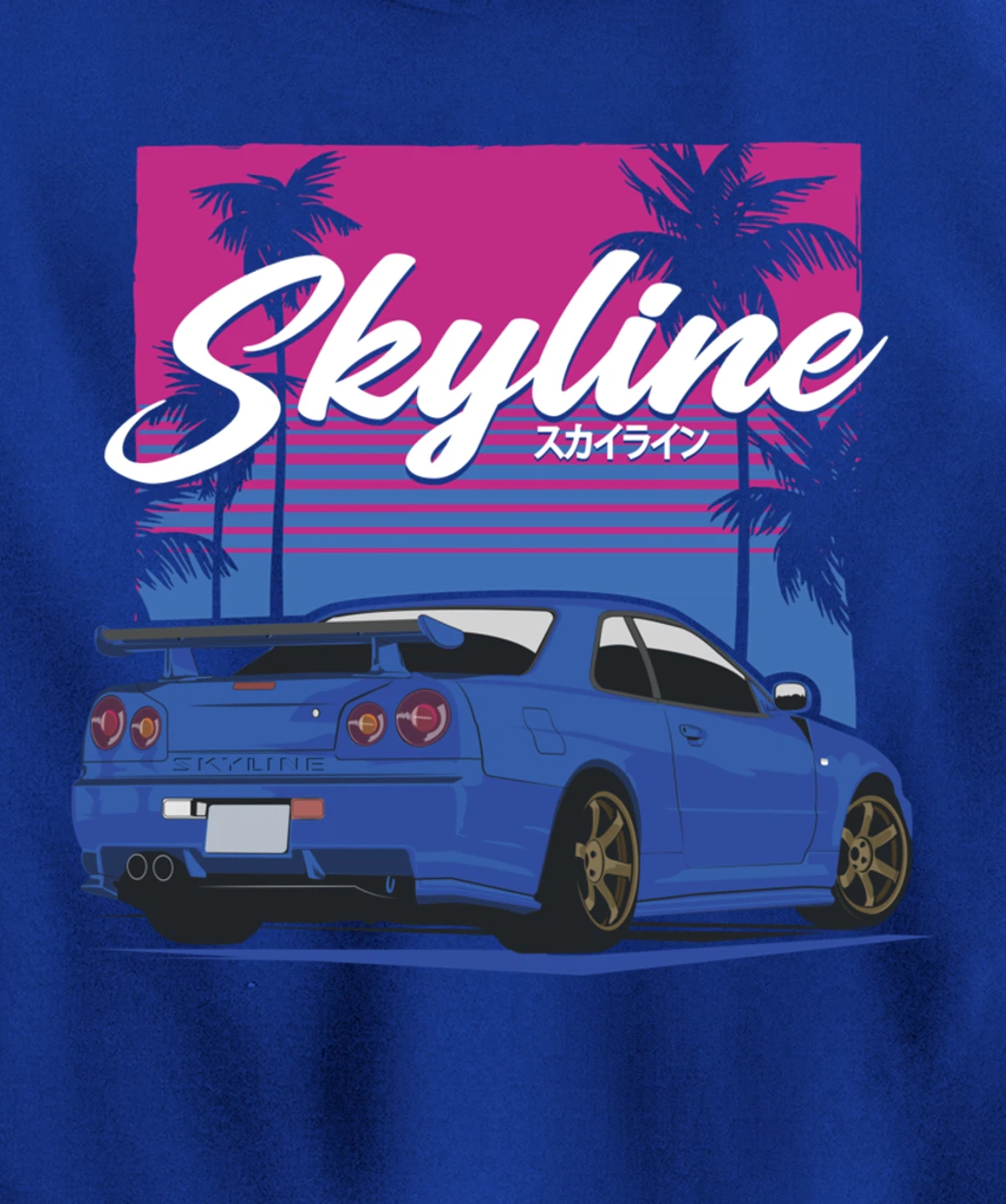 CLassic Legendary R34 JDM Pullover Hoodie