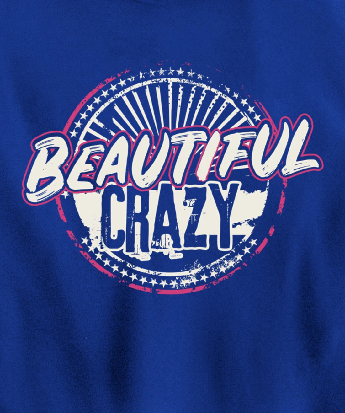 Crazy Women Beautiful Country Music Girl Design Idea Pullover Hoodie