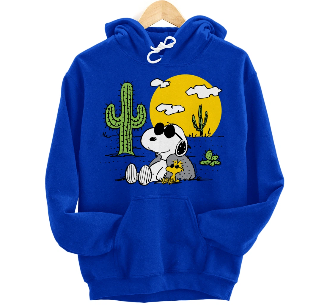 Peanuts - Summer - Snoopy & Woodstock Desert Pullover Hoodie