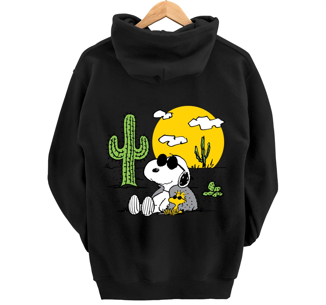 Peanuts - Summer - Snoopy & Woodstock Desert Pullover Hoodie