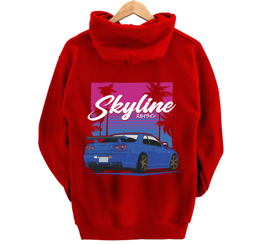 CLassic Legendary R34 JDM Pullover Hoodie