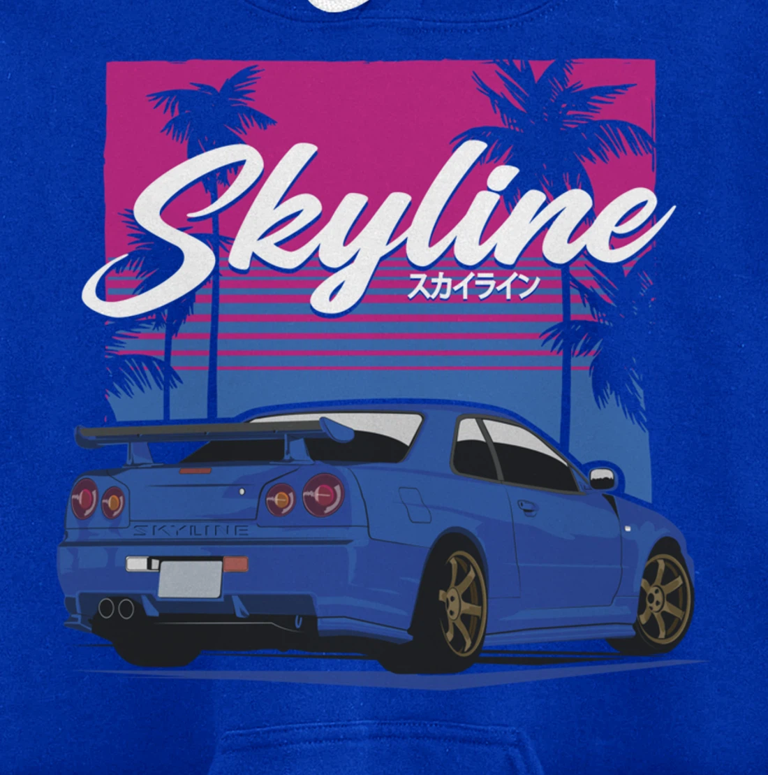 CLassic Legendary R34 JDM Pullover Hoodie