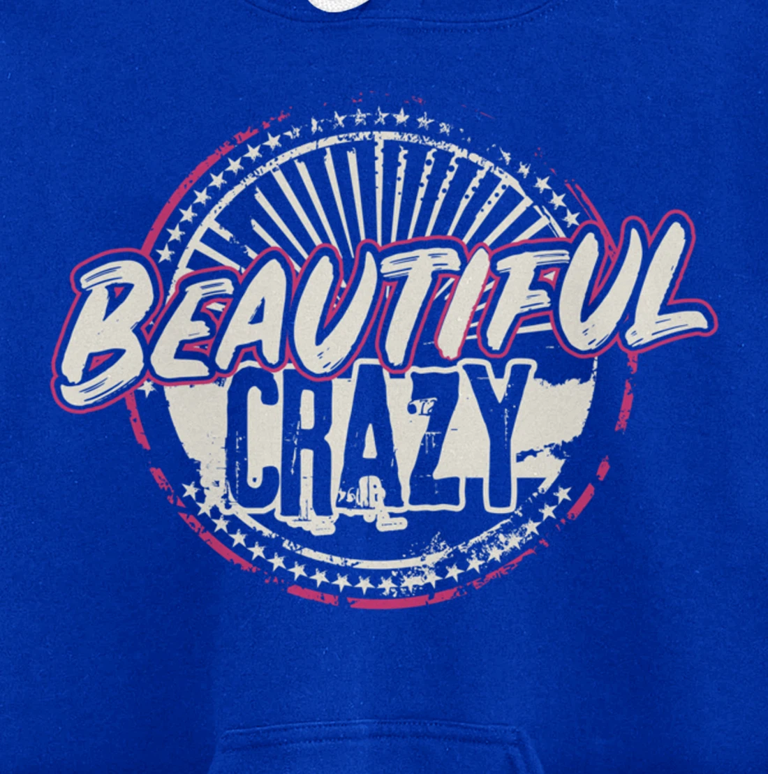 Crazy Women Beautiful Country Music Girl Design Idea Pullover Hoodie