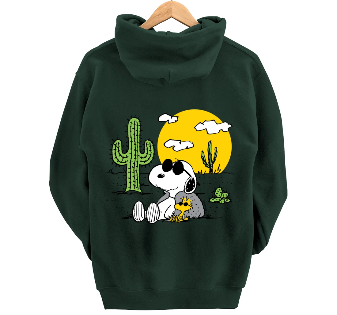 Peanuts - Summer - Snoopy & Woodstock Desert Pullover Hoodie