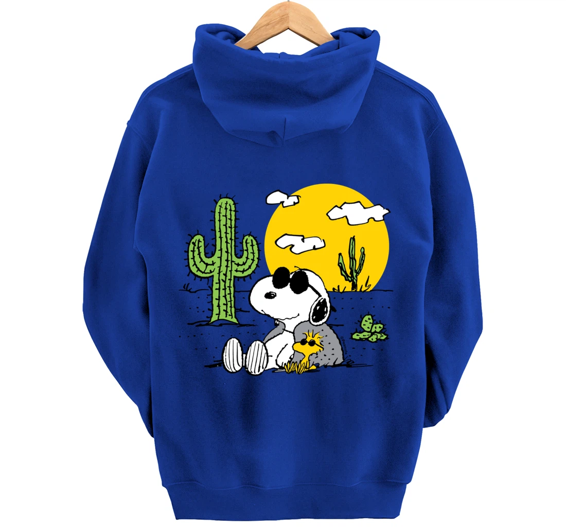 Peanuts - Summer - Snoopy & Woodstock Desert Pullover Hoodie