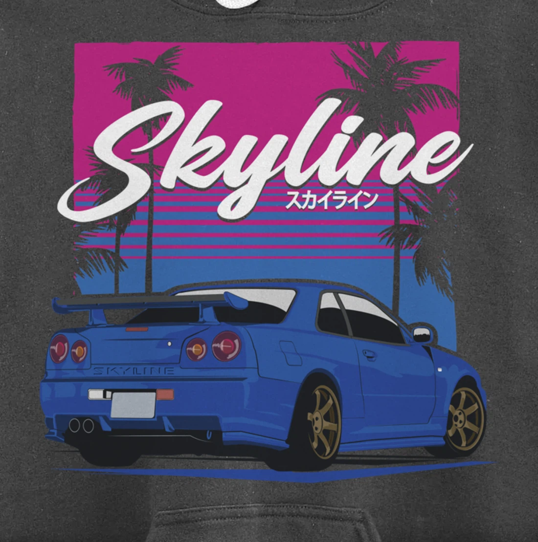 CLassic Legendary R34 JDM Pullover Hoodie