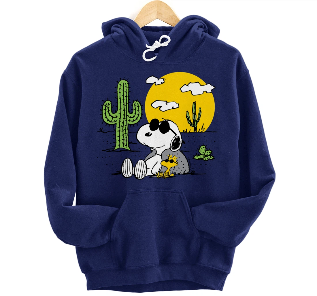 Peanuts - Summer - Snoopy & Woodstock Desert Pullover Hoodie