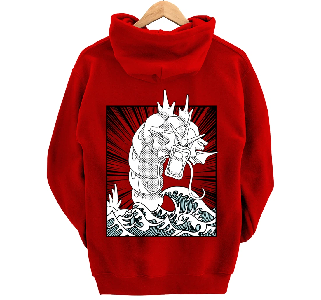 Pokémon - Gyarados Anime Pullover Hoodie