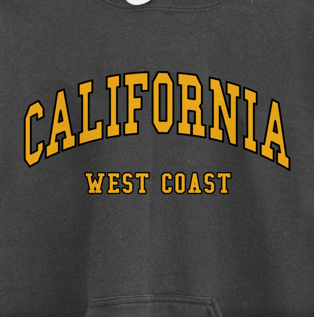 California - West Coast - Throwback Design - Classic Pullover Hoodie