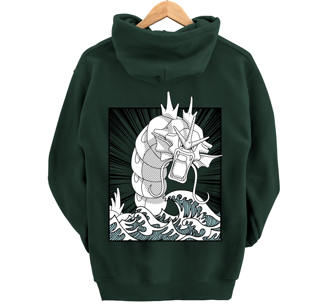 Pokémon - Gyarados Anime Pullover Hoodie