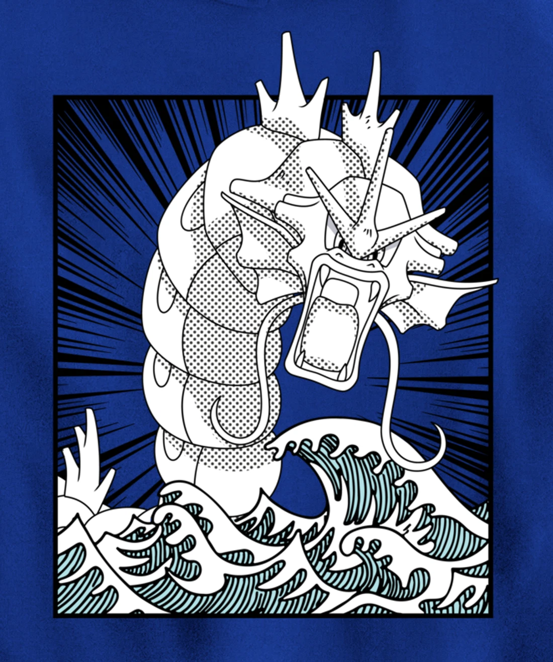 Pokémon - Gyarados Anime Pullover Hoodie