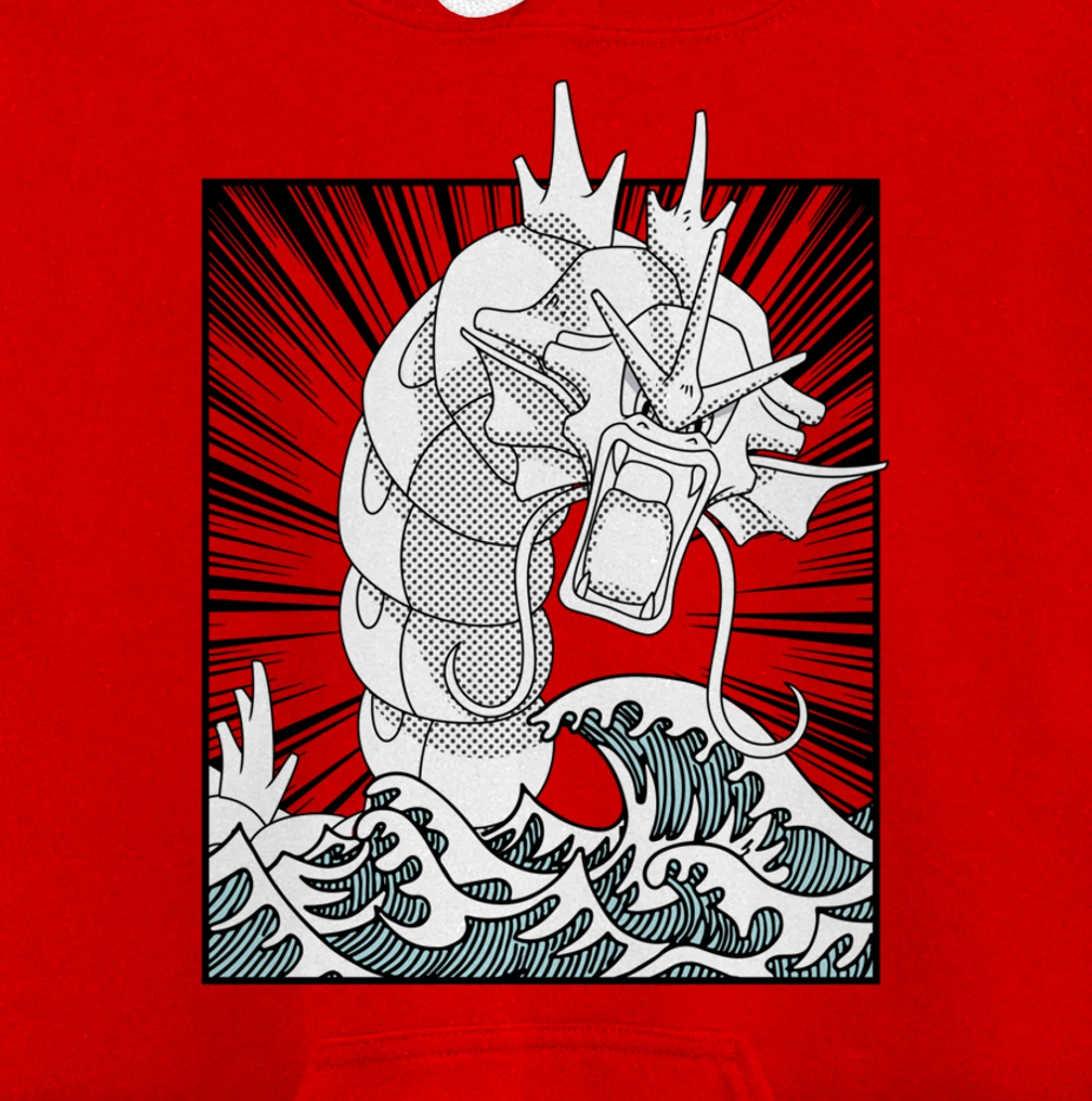 Pokémon - Gyarados Anime Pullover Hoodie