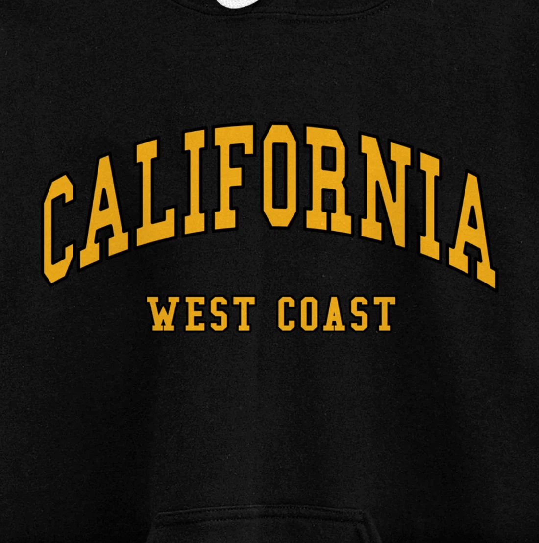 California - West Coast - Throwback Design - Classic Pullover Hoodie