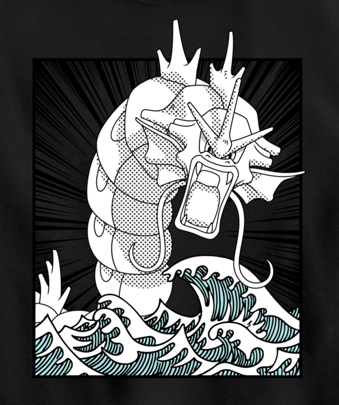 Pokémon - Gyarados Anime Pullover Hoodie