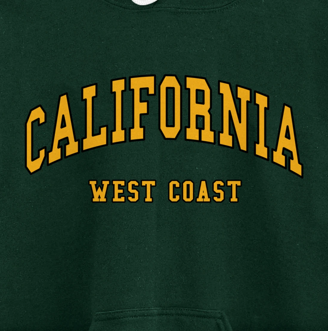 California - West Coast - Throwback Design - Classic Pullover Hoodie