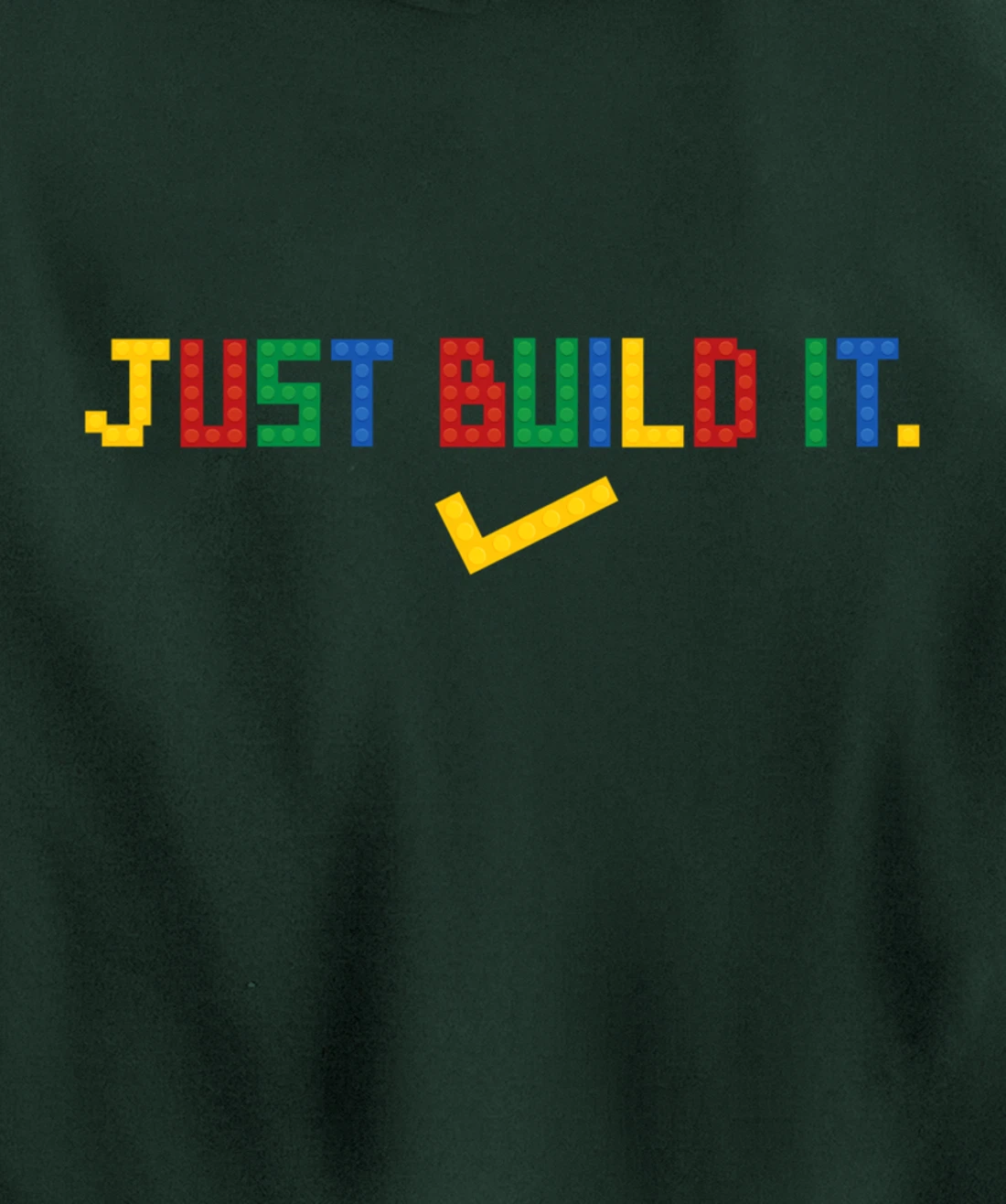 Just Build It Master Builder Building Block Boys Girls Pullover Hoodie