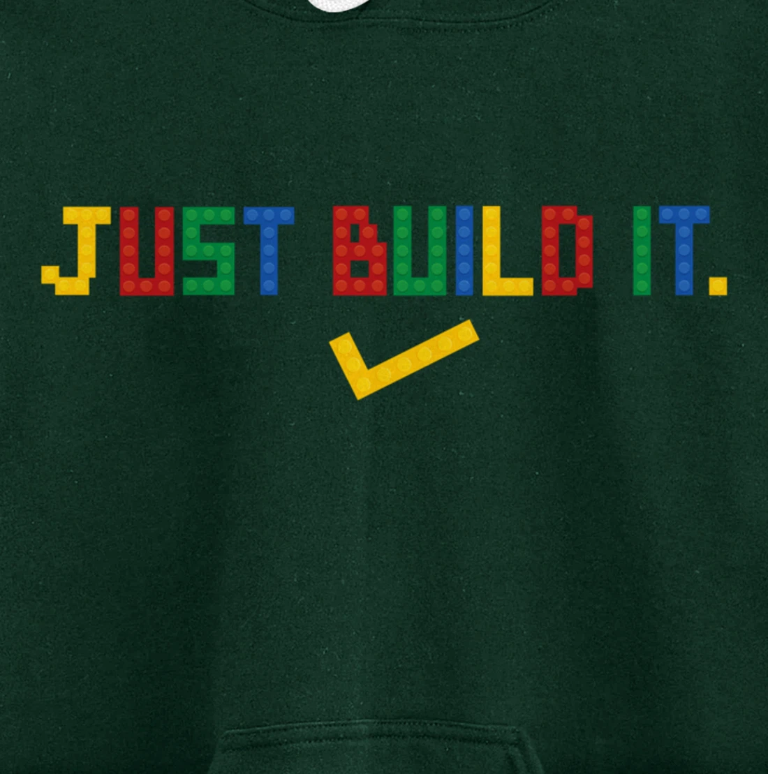 Just Build It Master Builder Building Block Boys Girls Pullover Hoodie