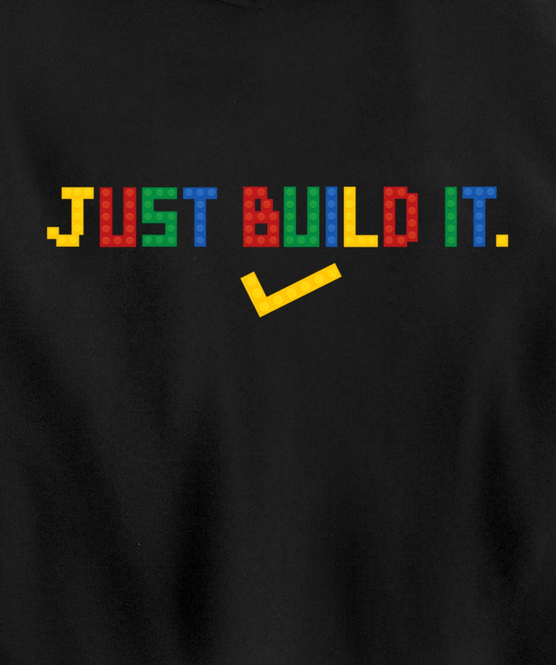 Just Build It Master Builder Building Block Boys Girls Pullover Hoodie